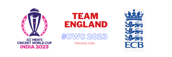 England Cricket Team Cricket World Cup Schedule 2023