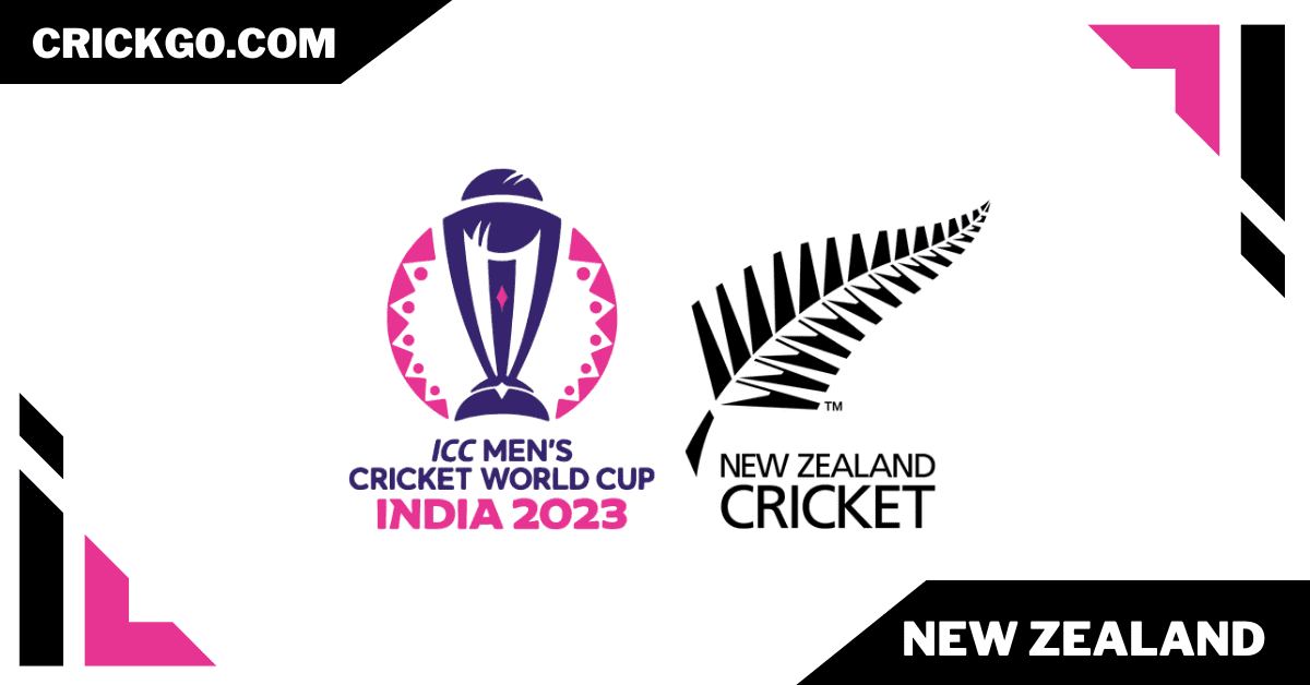 NEW ZEALAND Cricket Team Cricket World Cup Schedule 2023