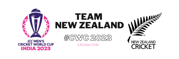 New Zealand Cricket Team Cricket World Cup Schedule 2023